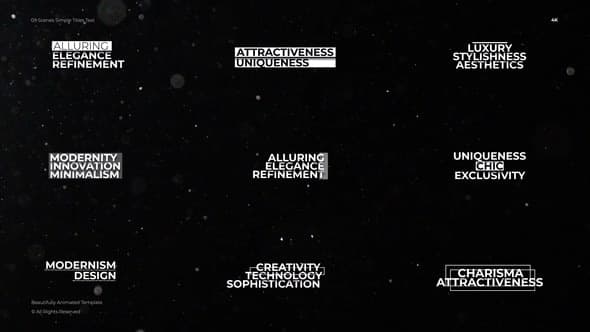 Simple Titles Text | After Effects – After Effects Download | Madbax