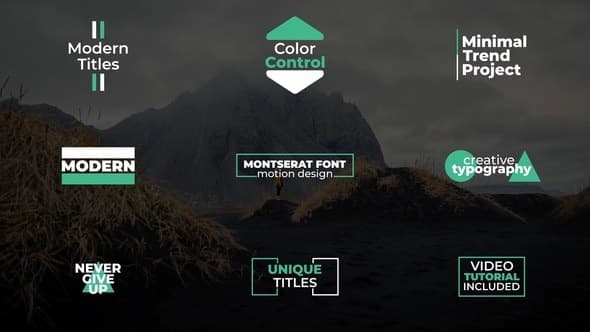 Simple Titles | AE – After Effects Download | Madbax