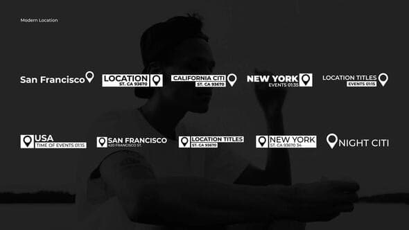 Location Titles | After Effects – After Effects Download | Madbax