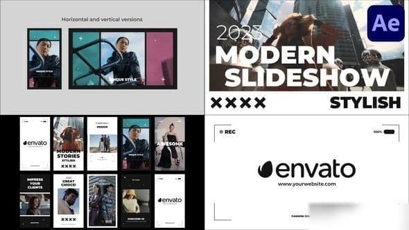 Aesthetic Modern Slideshow for After Effects – After Effects Download | Madbax