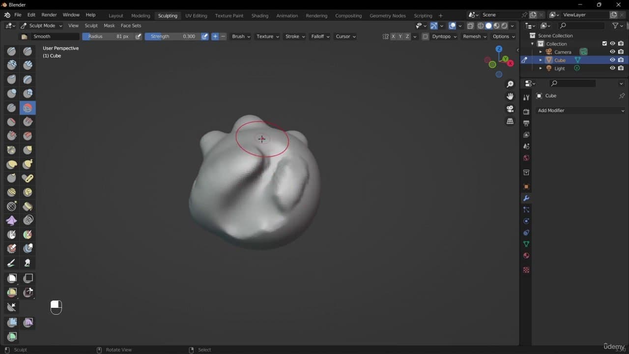 Advanced Sculpting for Ghost Figure in Blender – Blender Download | Madbax