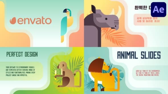 Animal Slides for After Effects – After Effects Download | Madbax