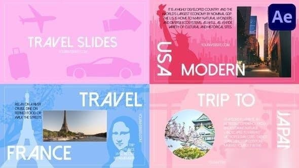 Travel Slides for After Effects – After Effects Download | Madbax