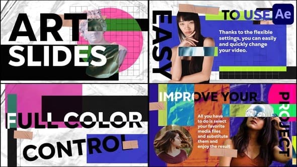 Postmodern Creative Slides for After Effects – After Effects Download | Madbax