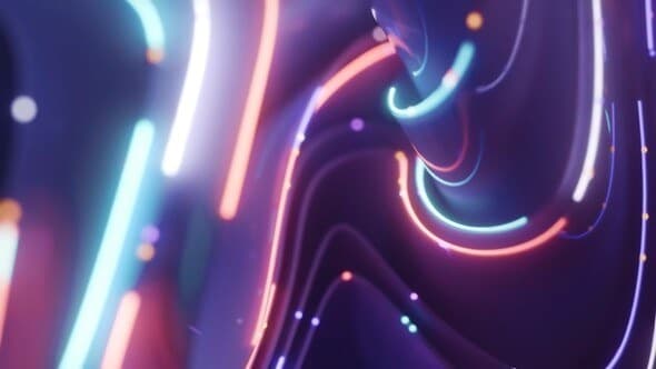 Neon Waves Logo – AE / Premiere Download | Madbax