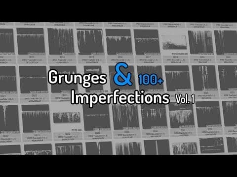 100 Grunges & Imperfection Texture Pack – Blender Download | Madbax