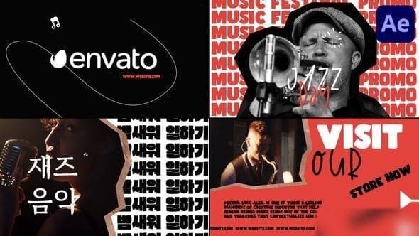 Jazz Promo for After Effects – After Effects Download | Madbax
