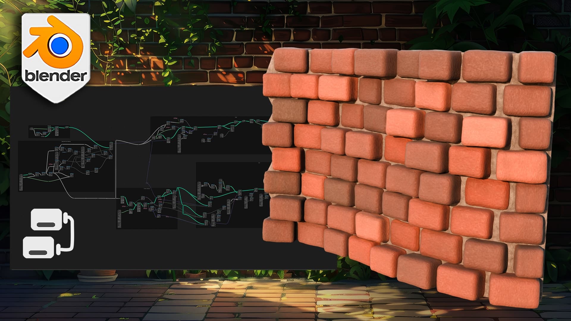 Blender Basics Geometry Node Brick Walls Workshop – Blender Download | Madbax