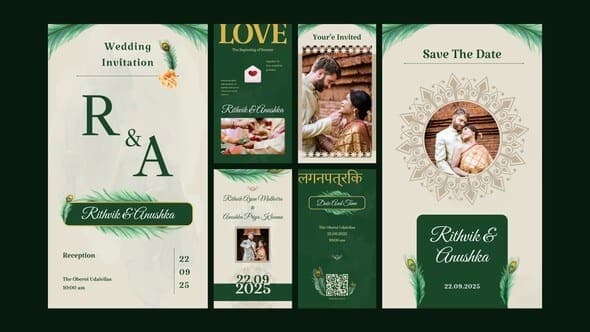 Indian Wedding Invitation – AE / Premiere Download | Madbax
