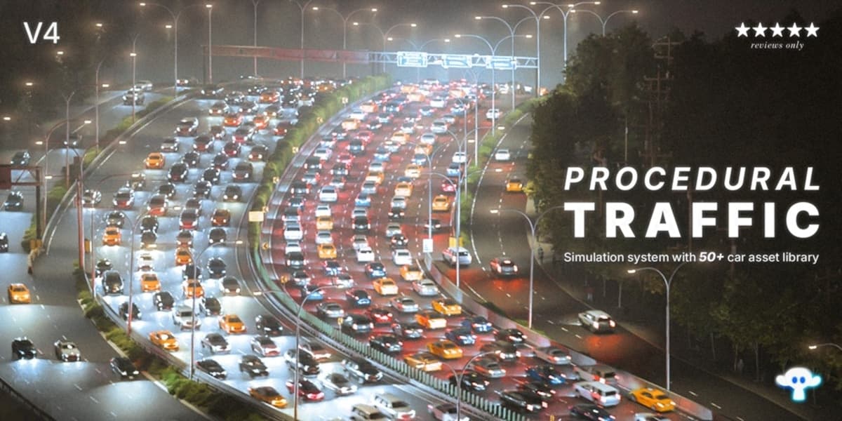 Procedural Traffic v2.0.1 – Blender Download | Madbax