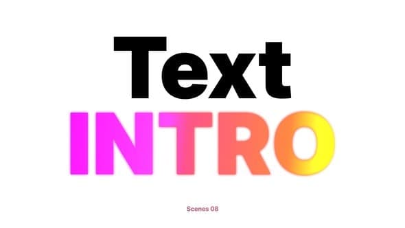 Text Intro | After Effects – After Effects Download | Madbax