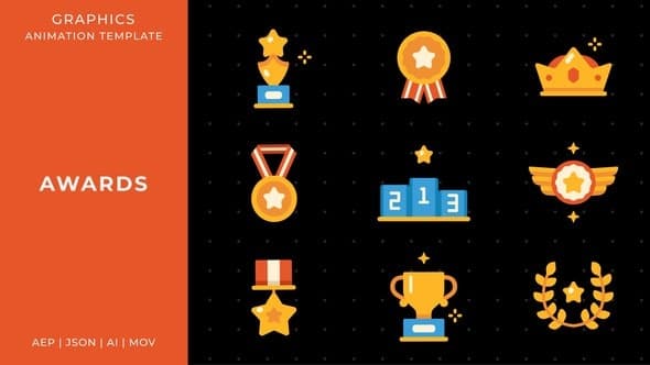Awards graphic animation template | After Effects – After Effects Download | Madbax