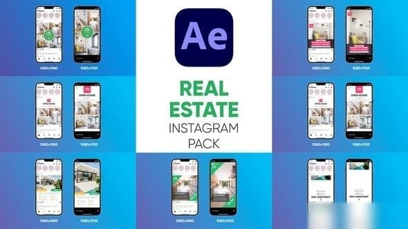 Real Estate – Instagram Pack For After Effects – After Effects Download | Madbax