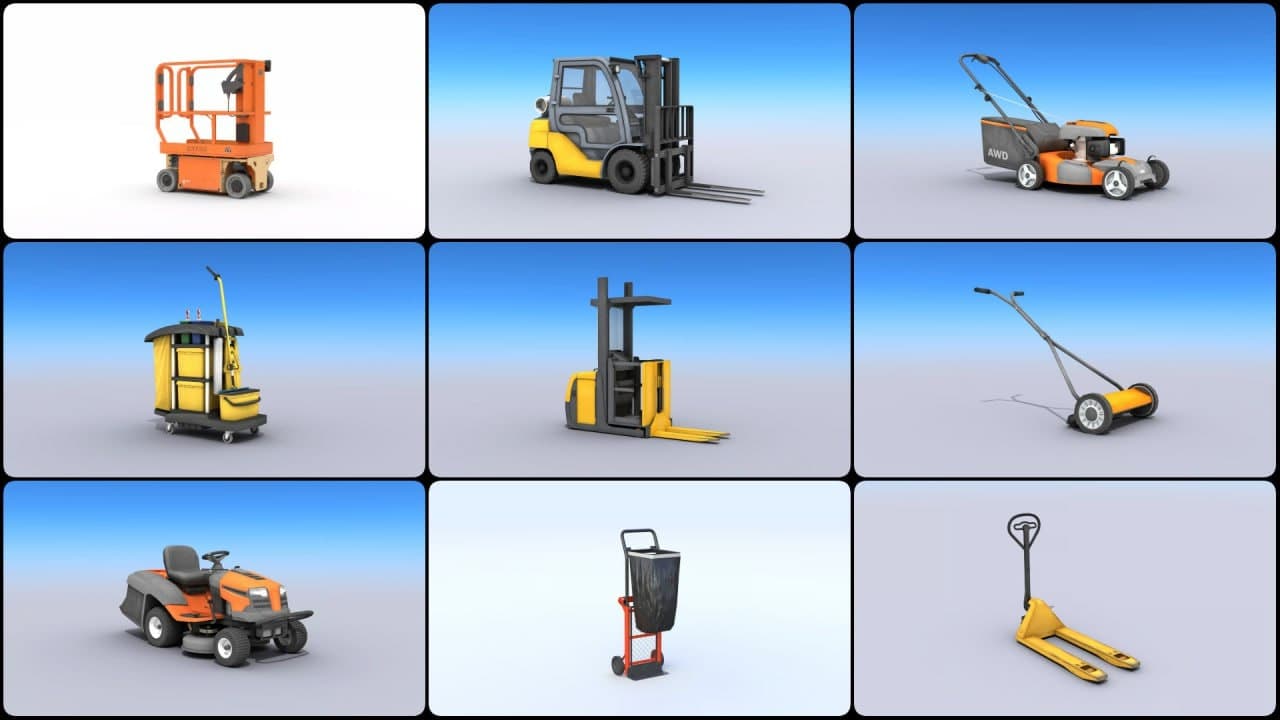 Rescue3D Assets – Vehicles Collection – Blender Download | Madbax