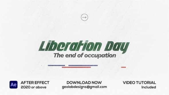 Liberation Day Titles – AE / Premiere Download | Madbax