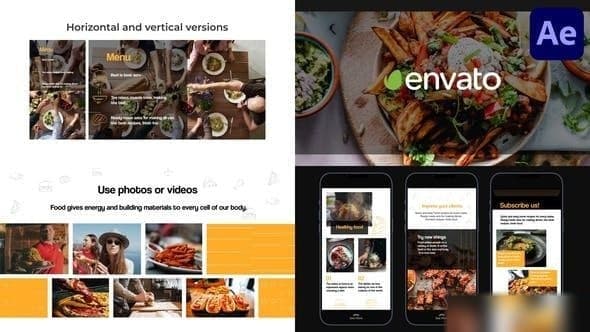 Food Promo for After Effects – After Effects Download | Madbax