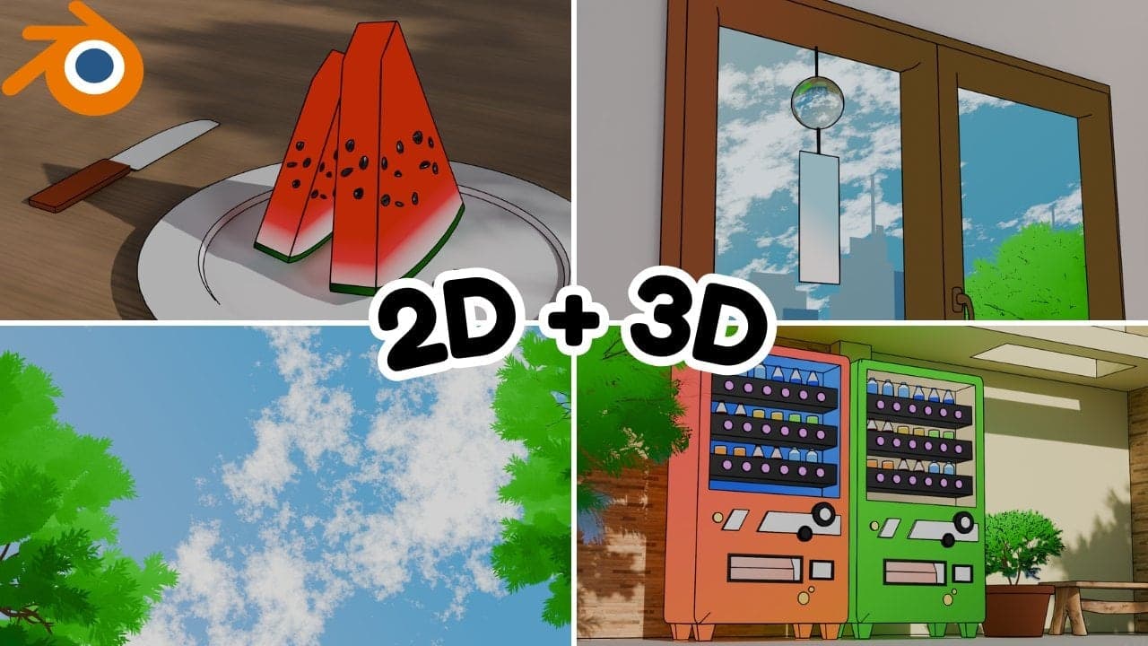From 3D to 2D: Creating Stunning Line Art Animation in Blender – Blender Download | Madbax