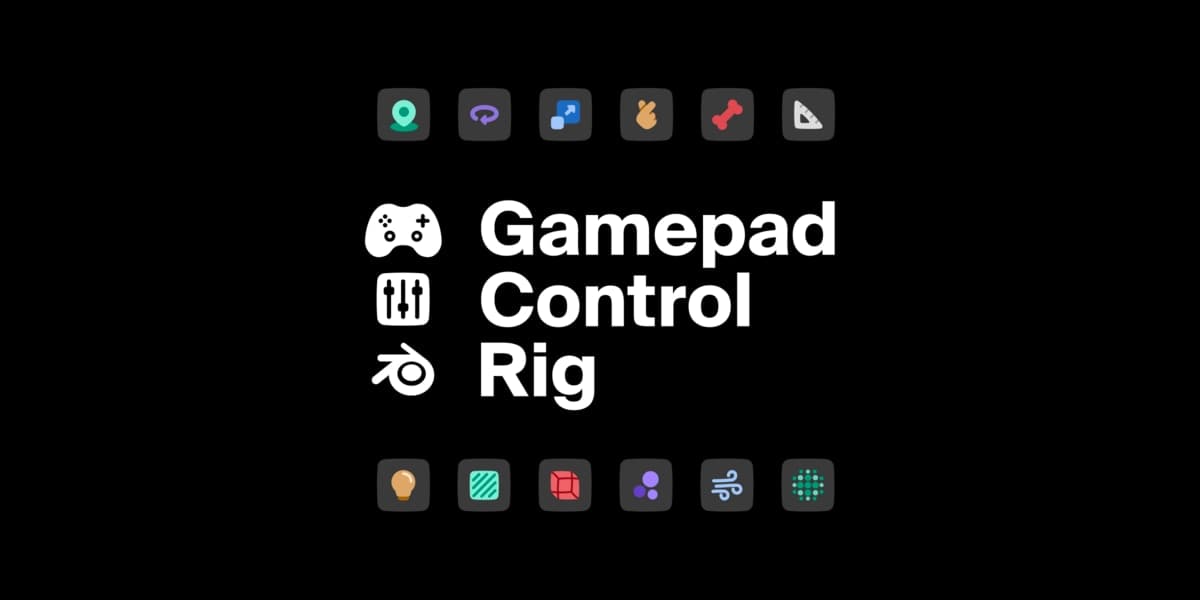 Gamepad Control Rig v1.3.0 – Blender Download | Madbax