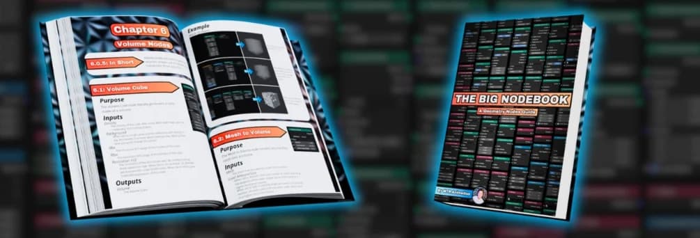 The Big Nodebook: A Geometry Nodes Guide | Full Version – Blender Download | Madbax
