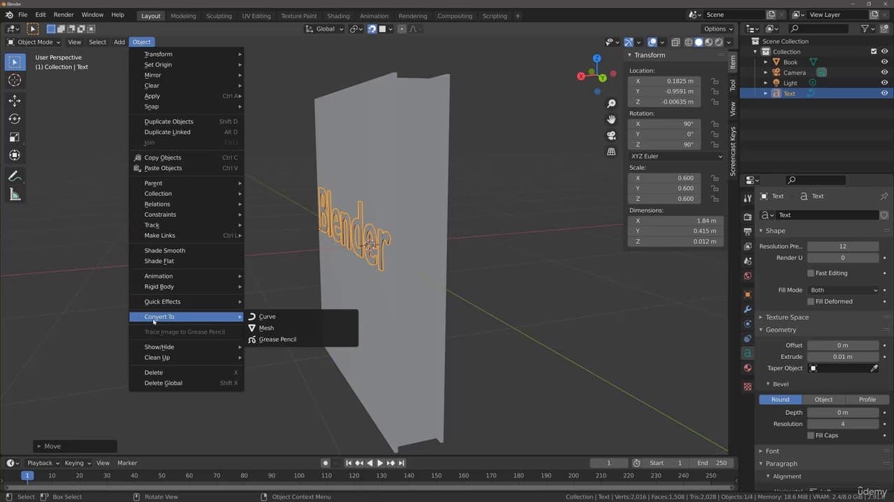 Blender 3D: Create 20 Objects Exercise Class – Blender Download | Madbax