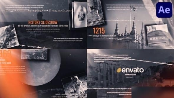 Historical Photography Slideshow for After Effects – After Effects Download | Madbax