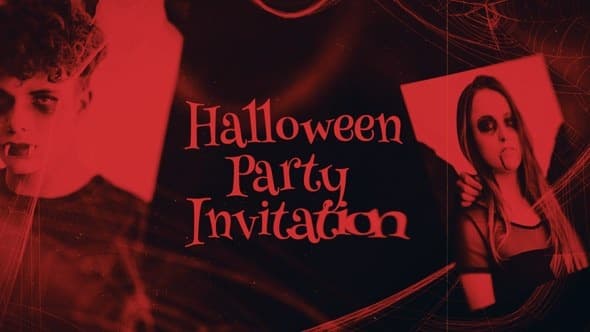 Halloween Party Invitation – AE / Premiere Download | Madbax