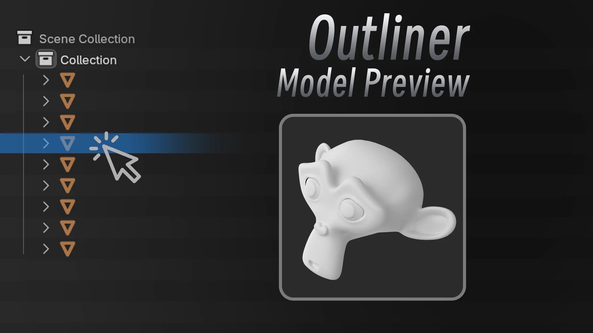 Outliner Model Preview v1.0.5 – Blender Download | Madbax