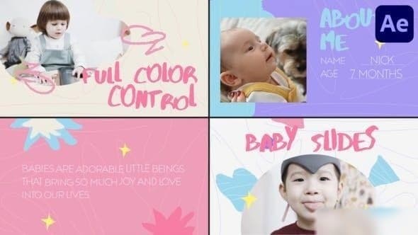 Baby Slides for After Effects – After Effects Download | Madbax