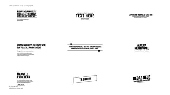 Text Animation 4.0 | After Effects – After Effects Download | Madbax