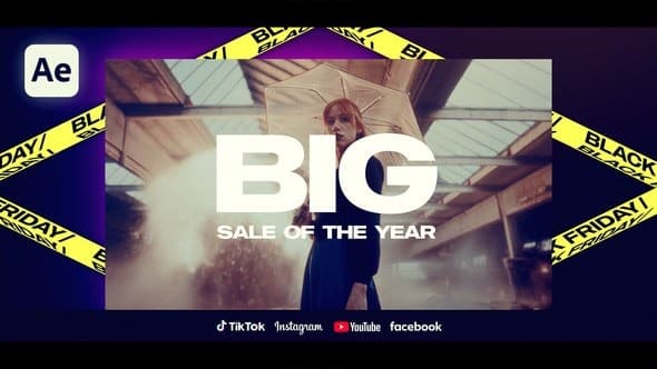 Black Friday & Cyber Monday Promo – AE / Premiere Download | Madbax