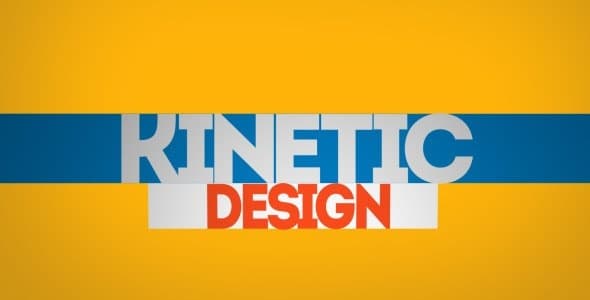 Kinetic Typo – After Effects Project (Videohive) – After Effects Download | Madbax