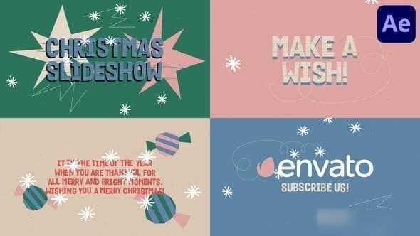 Hand Made Christmas Slideshow for After Effects – After Effects Download | Madbax