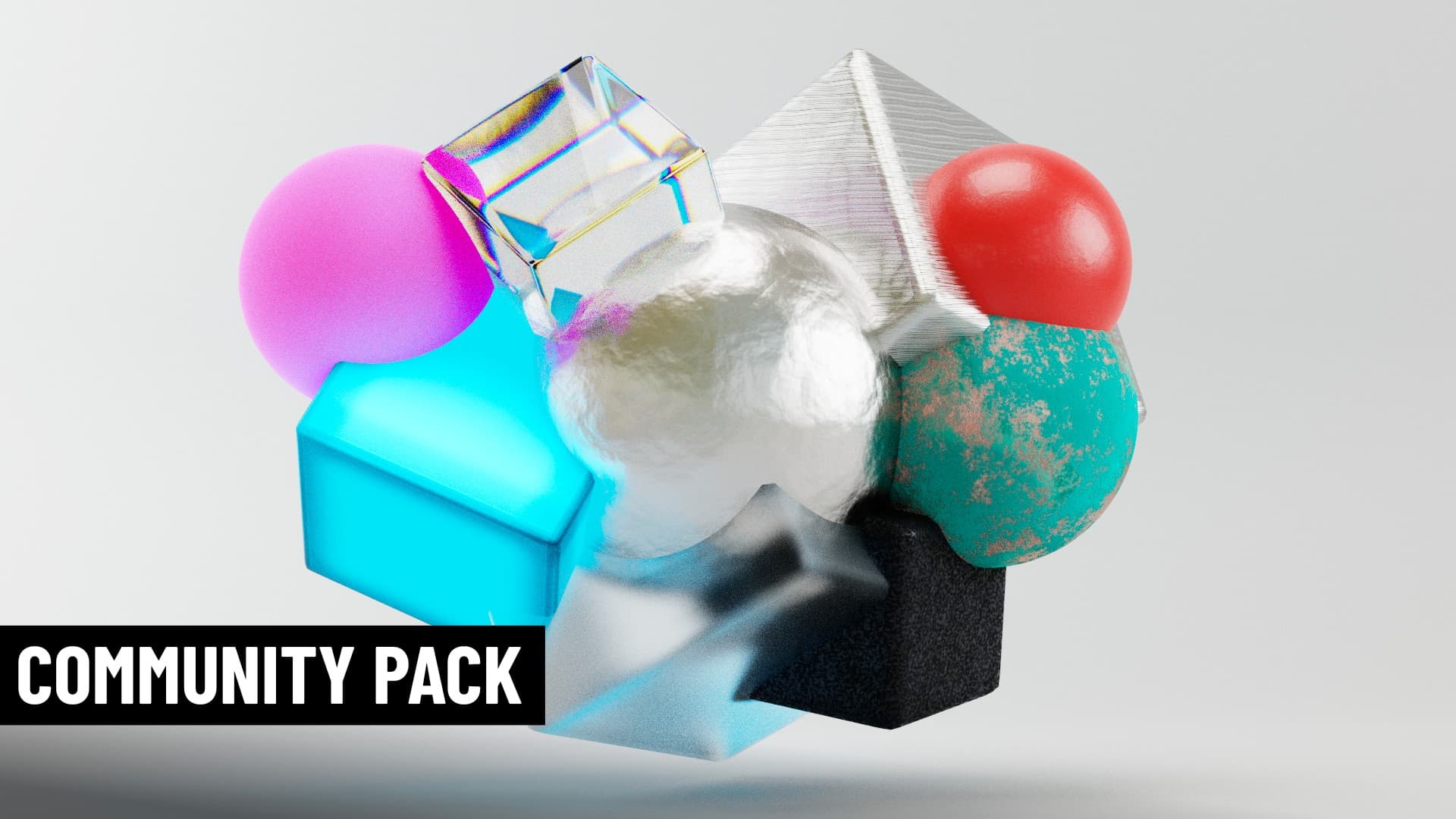Community Material Pack – Blender Download | Madbax