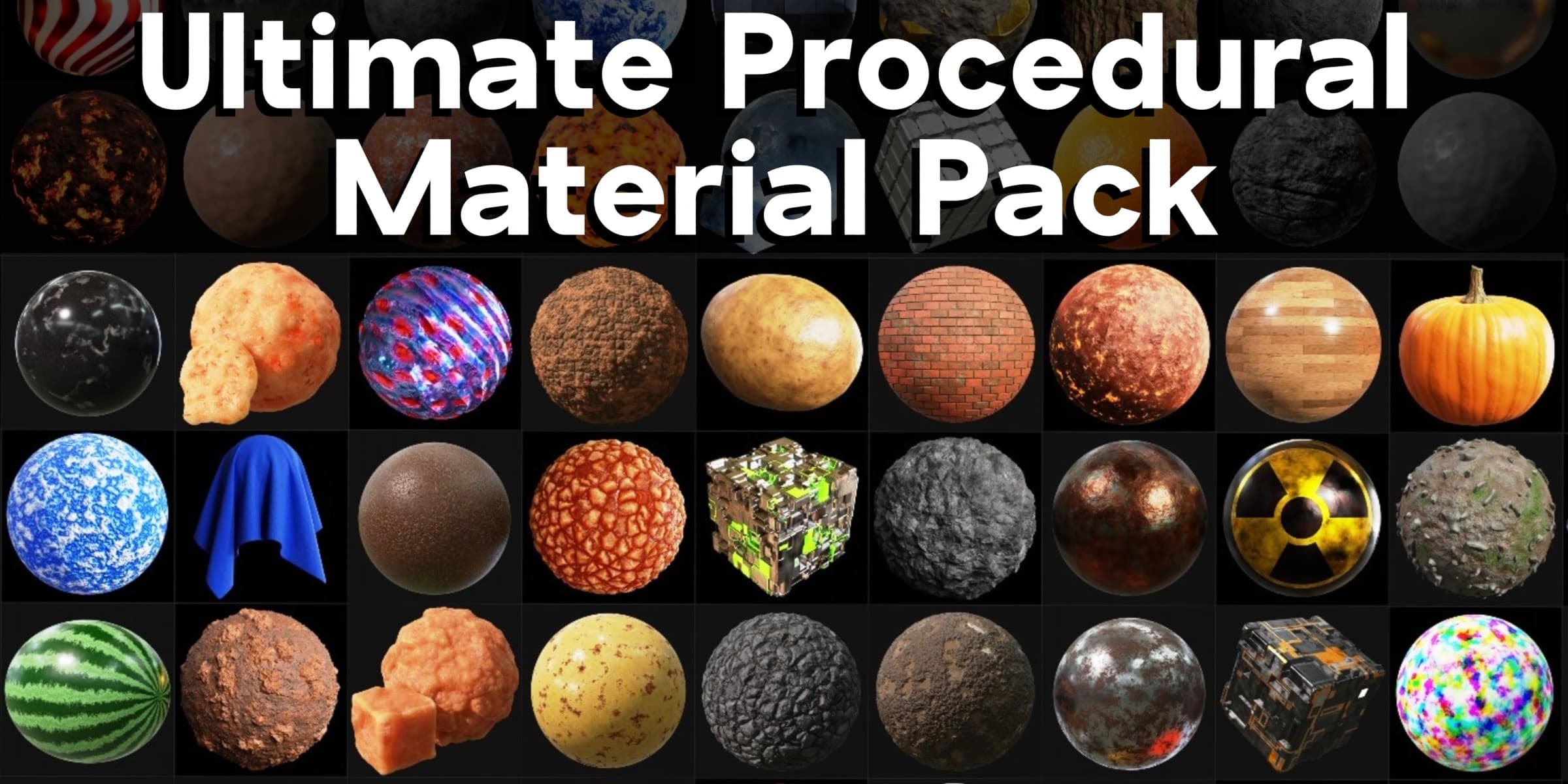 Ultimate Blender Procedural Material Pack – Blender Download | Madbax