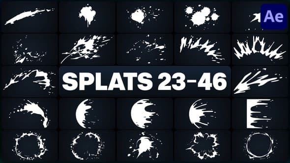 Splats Elements for After Effects – After Effects Download | Madbax