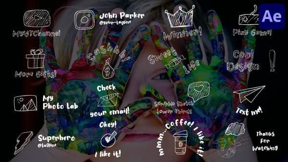 Scribble Sketch Lower Thirds | After Effects – After Effects Download | Madbax