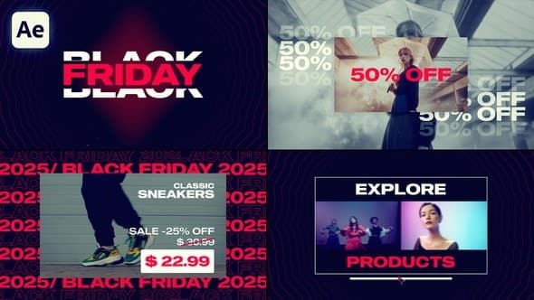 Black Friday – AE / Premiere Download | Madbax