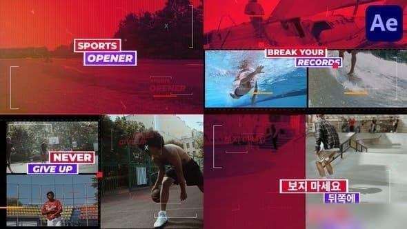 Sports Opener for After Effects – After Effects Download | Madbax