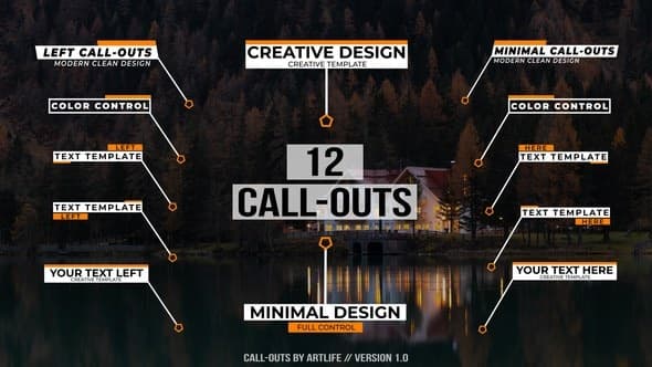 Call-Out Titles | After Effects – After Effects Download | Madbax