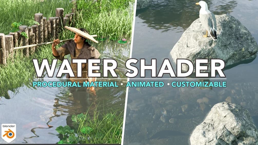 Water Material Blender 5.1 – Blender Download | Madbax