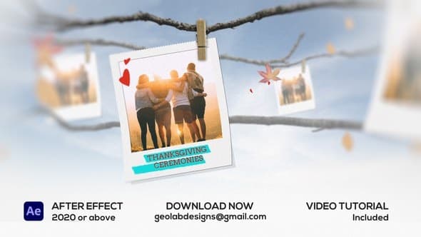 Thanksgiving Day Titles – AE / Premiere Download | Madbax