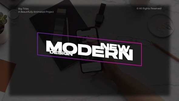Big Titles | After Effects – After Effects Download | Madbax
