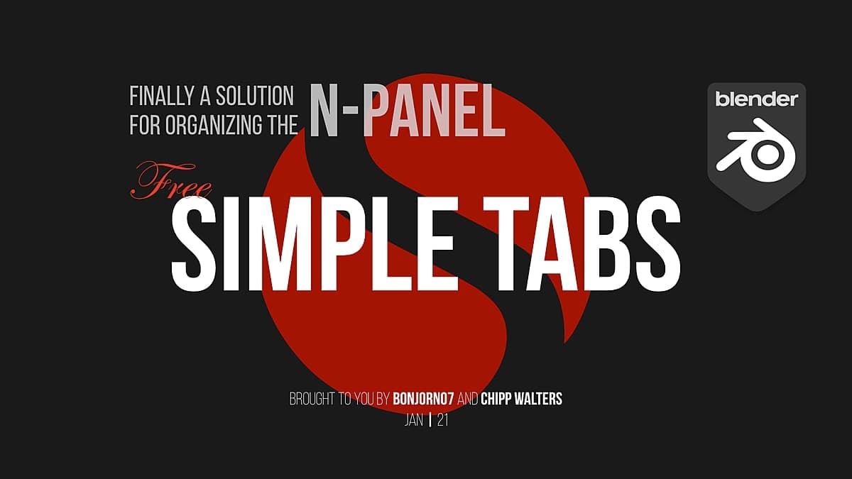 Simple Tabs v1.2.5 – Blender Download | Madbax