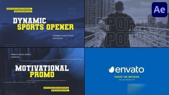 Dynamic Sports Opener for After Effects – After Effects Download | Madbax