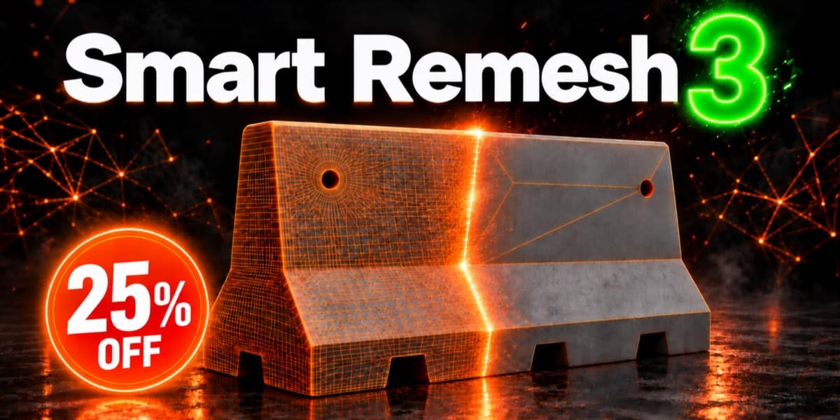 Smart Remesh v2.0.5 – Blender Download | Madbax