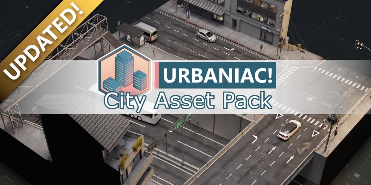Urbaniac! City Asset Pack v2.50 Pro – Blender Download | Madbax