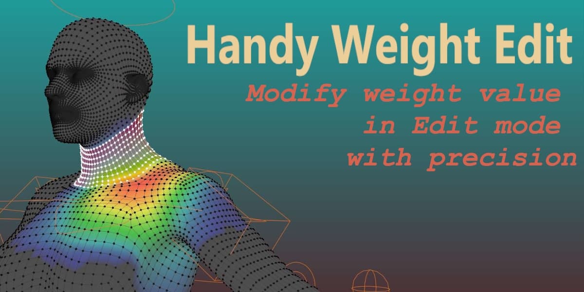 Handy Weight Edit v1.4.4 – Blender Download | Madbax