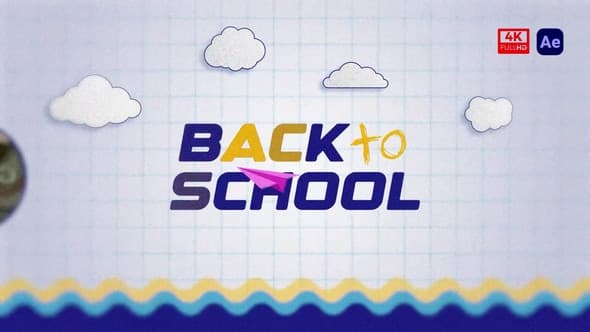 4K – Reel Back to School Typography Promo – AE / Premiere Download | Madbax