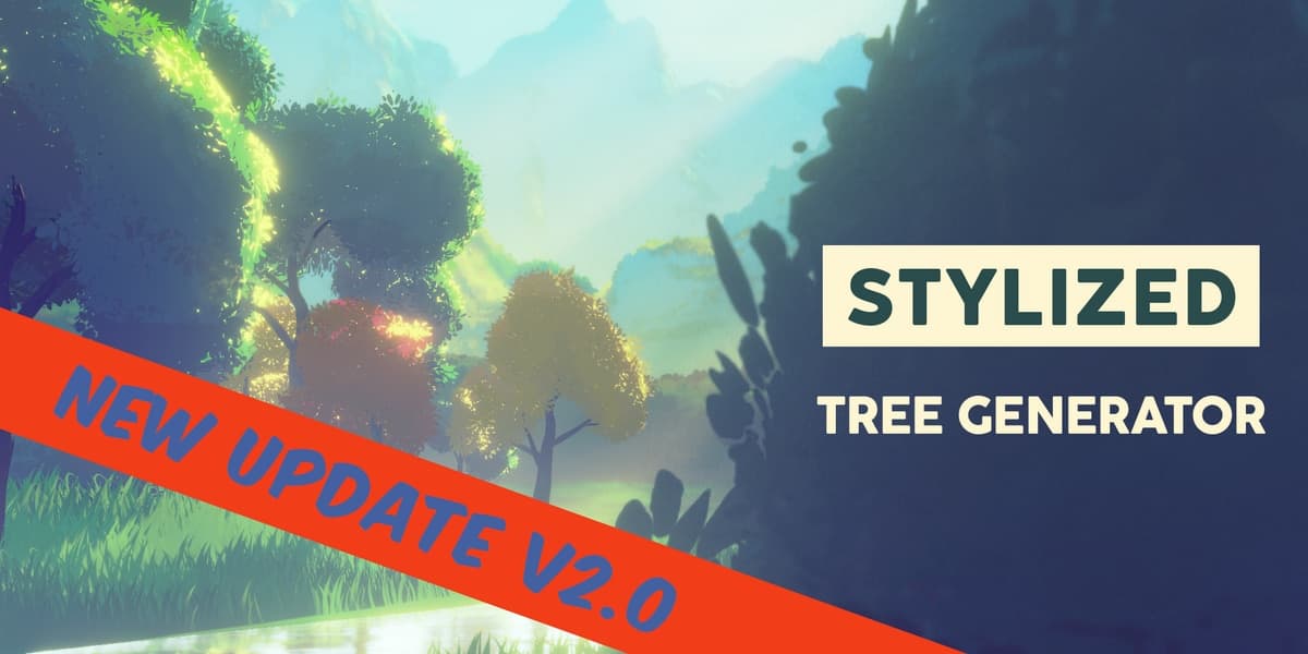Stylized Tree Asset Generator – Blender Download | Madbax