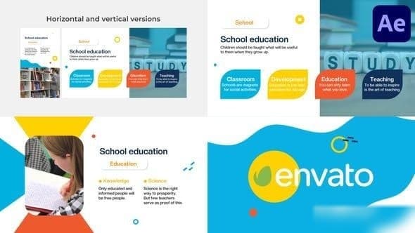 School Slideshow for After Effects – After Effects Download | Madbax